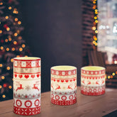 3Pcs Christmas Flameless LED  Candles